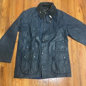 Vintage Barbour Bedale Waxed Jacket - Navy